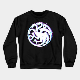 dragon glitch Crewneck Sweatshirt